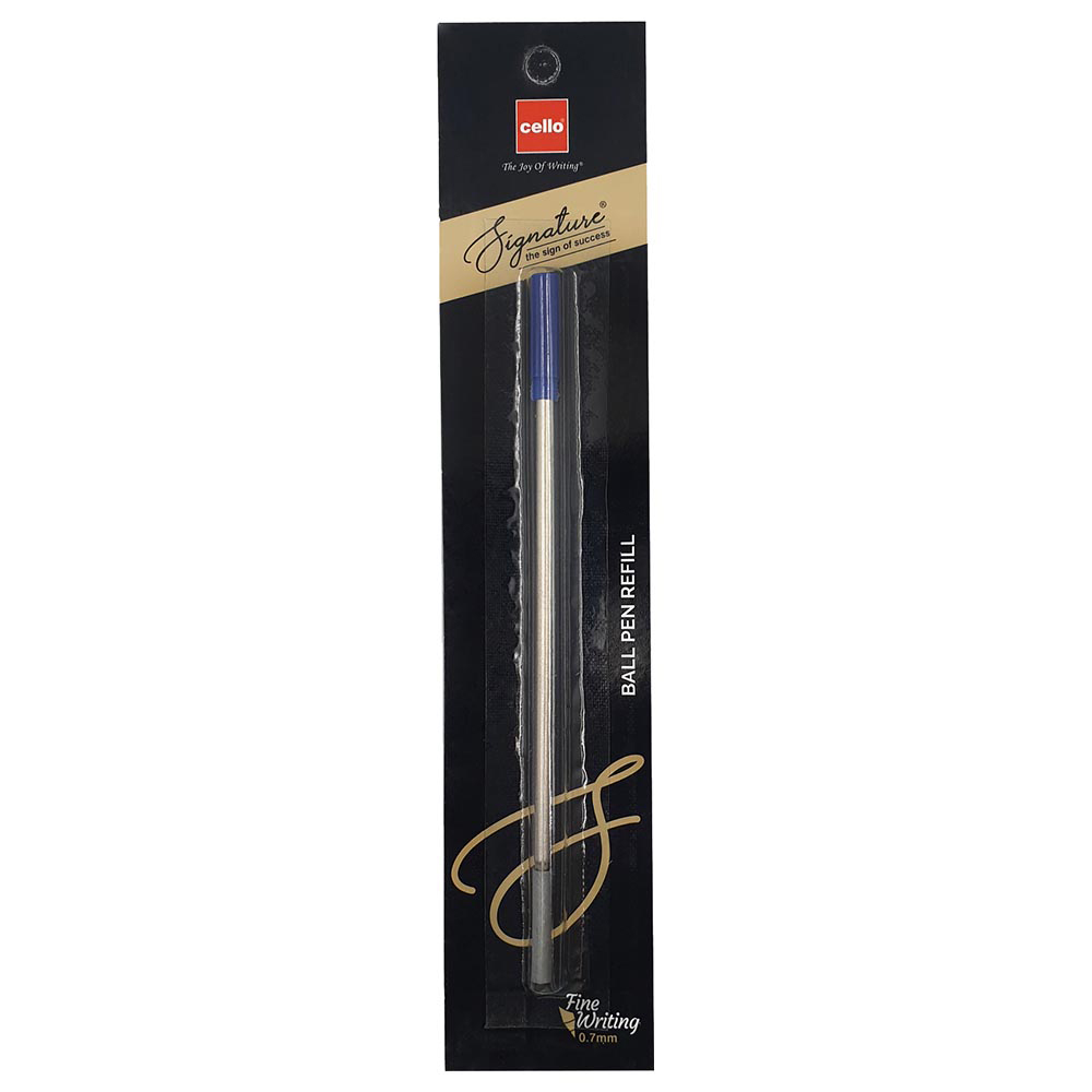 Buy Cello Signature Ballpoint Pen Refill Blue mm in UAE