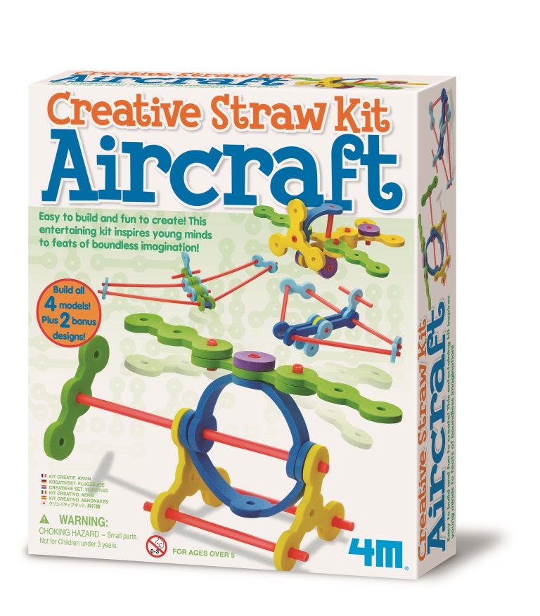 Sraw Buy 4M-Creative Sraw Kit Aircraft in Oman | Mumzworld