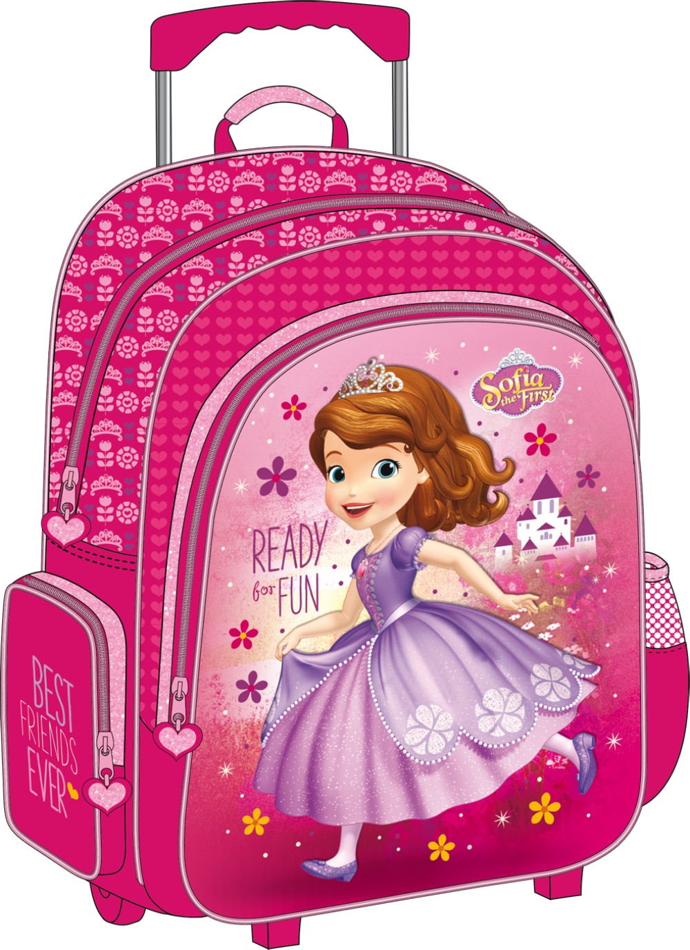 Buy Sofia the First Trolley Bag 16-Inch/41cm in UAE Mumzworld