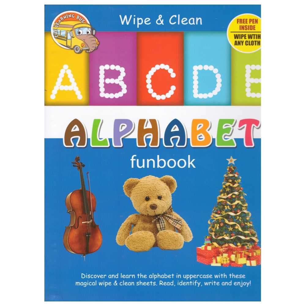Buy Om : Wipe-Clean Uppercase Alphabet Workbook in UAE | Mumzworld