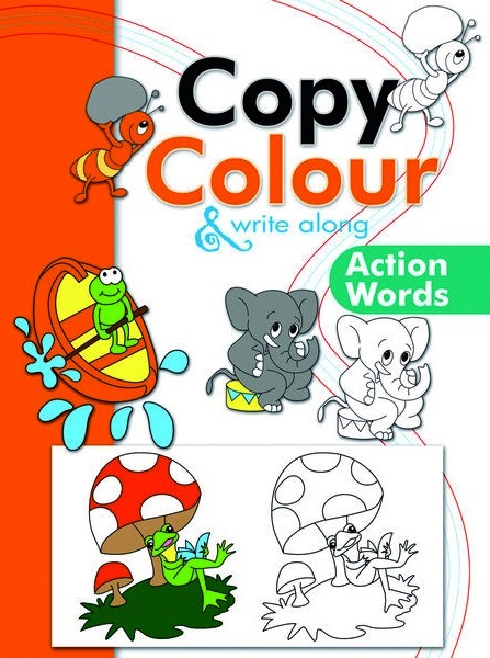 Colour Action Rhyme Buy Copy Colour Action Words in UAE | Mumzworld