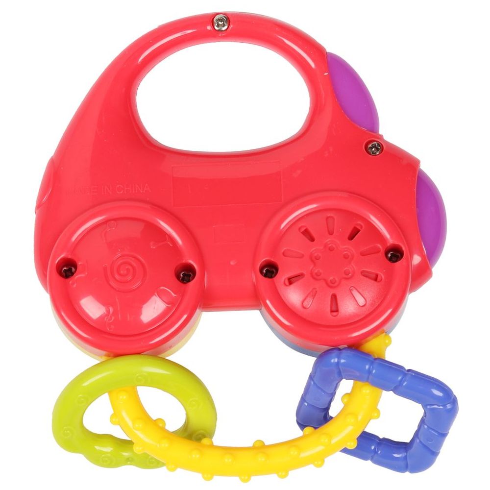 Buy Little Angel Baby Musical Car Rattle Teether Shaker Toy in UAE ...