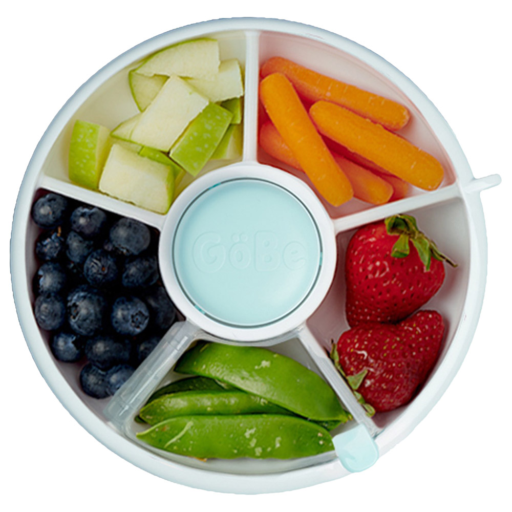 Buy Gobe - Kids Baby Spinner Meal & Snack Box - Blue at The Affordable
