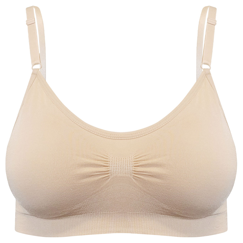 Buy Magic Body Fashion - Comfort Bra With Spaghetti Straps - Latte in ...
