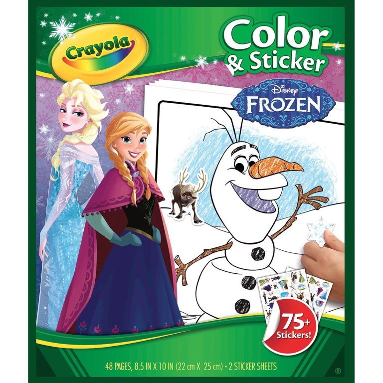 Color Sticker Book Buy Crayola Color & Sticker Book in UAE | Mumzworld