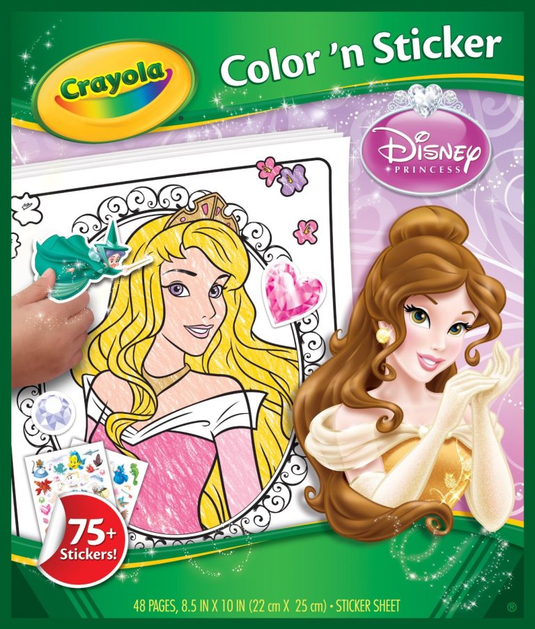 Crayola Disney Princess Colour N Sticker Play | Buy at Best Price from ...