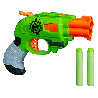 Buy Nerf Zombie Strike Doublestrike Blaster Online | Mumzworld