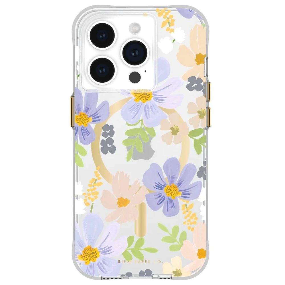 Rifle Paper Co. iPhone 15 Pro MagSafe Case Pastel Marguerite