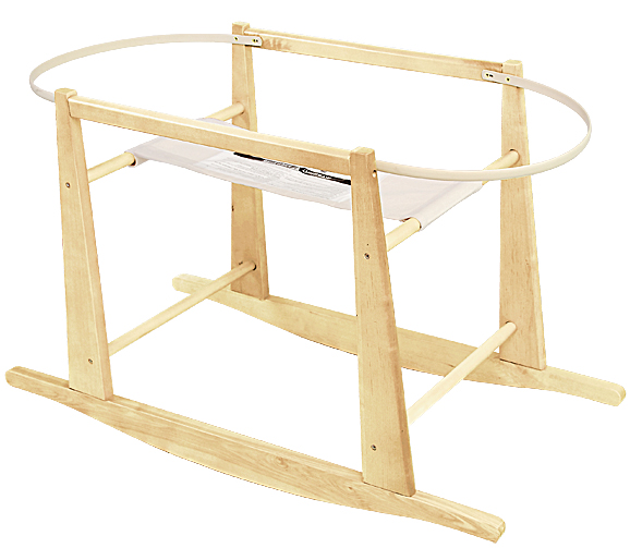 Jolly Jumper Rocking Moses Basket Stand, Natural Buy at Best Price