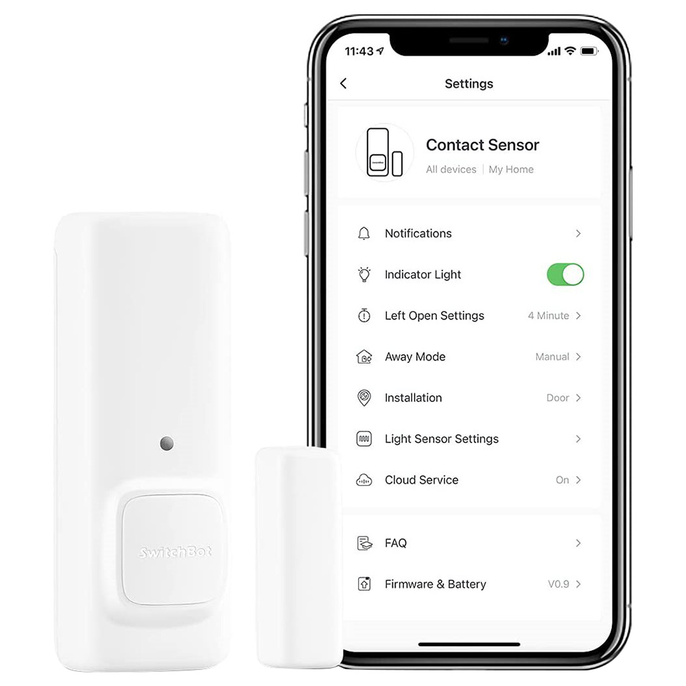 Switchbot Door Alarm Contact Sensor For Home Security