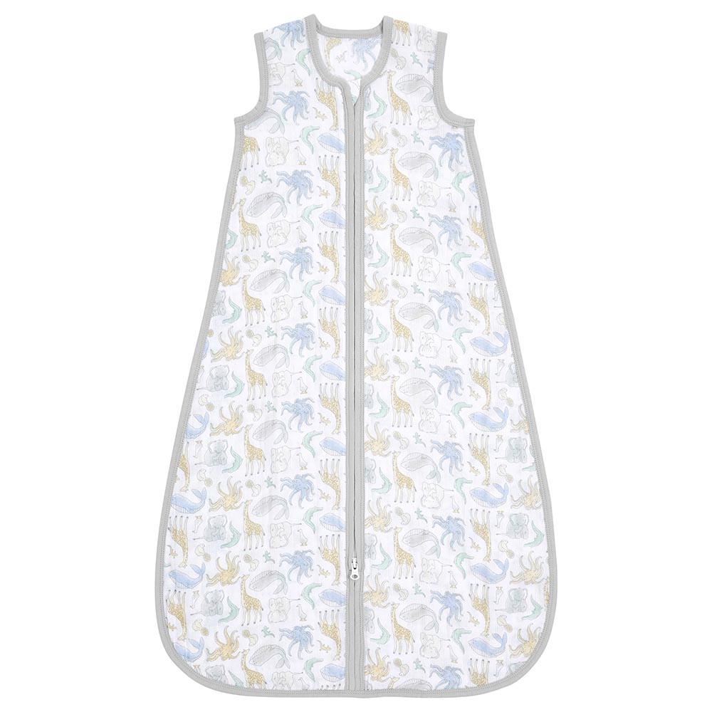 Aden + Anais Essentials Cotton Muslin Light Sleeping Bag Natural