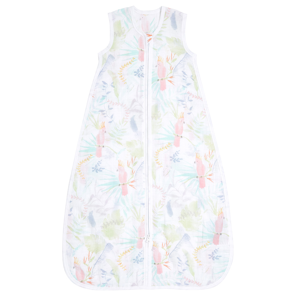 Aden + Anais Cotton Muslin Light Sleeping Bag Tropicalia (06m)