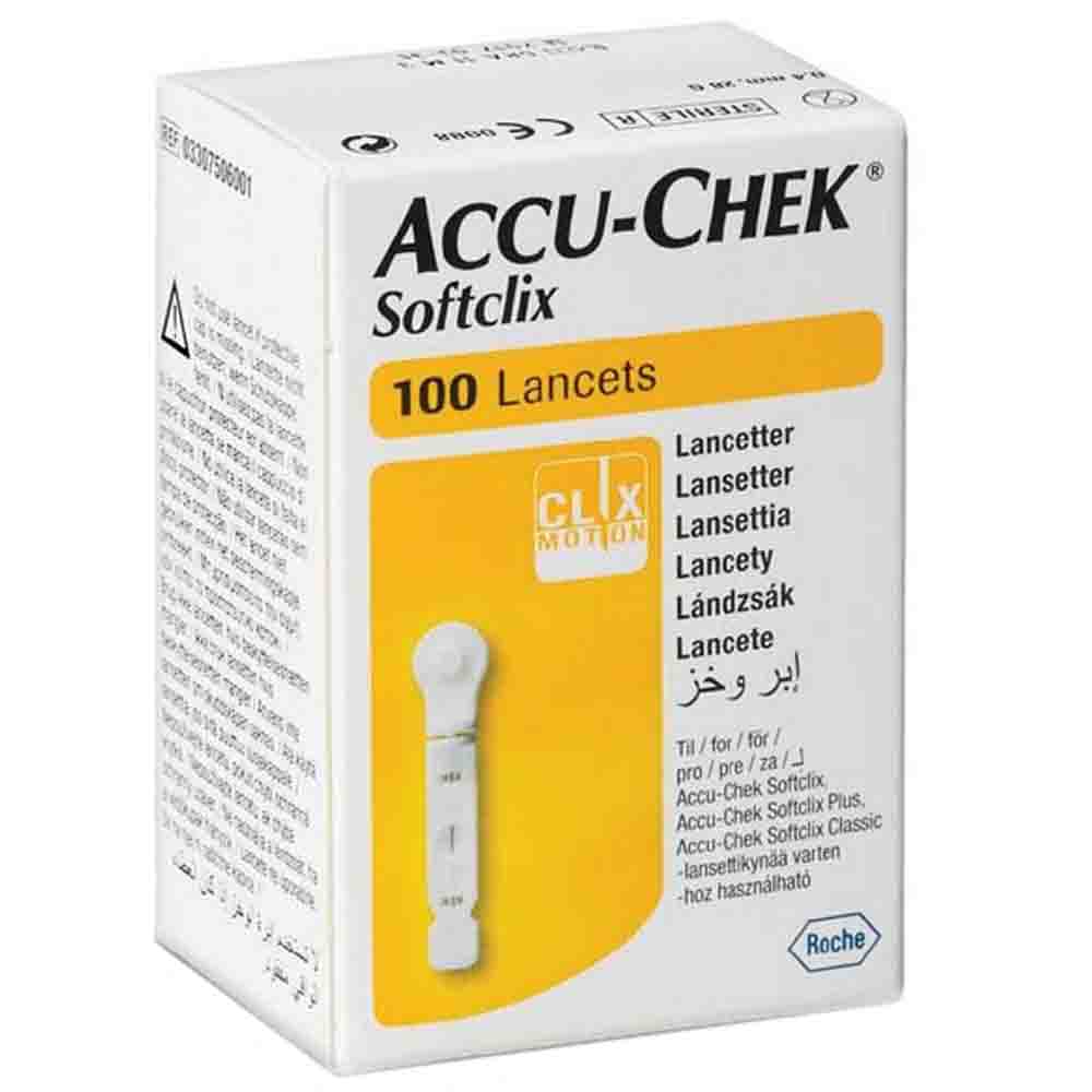 AccuChek Softclix 100 Lancets
