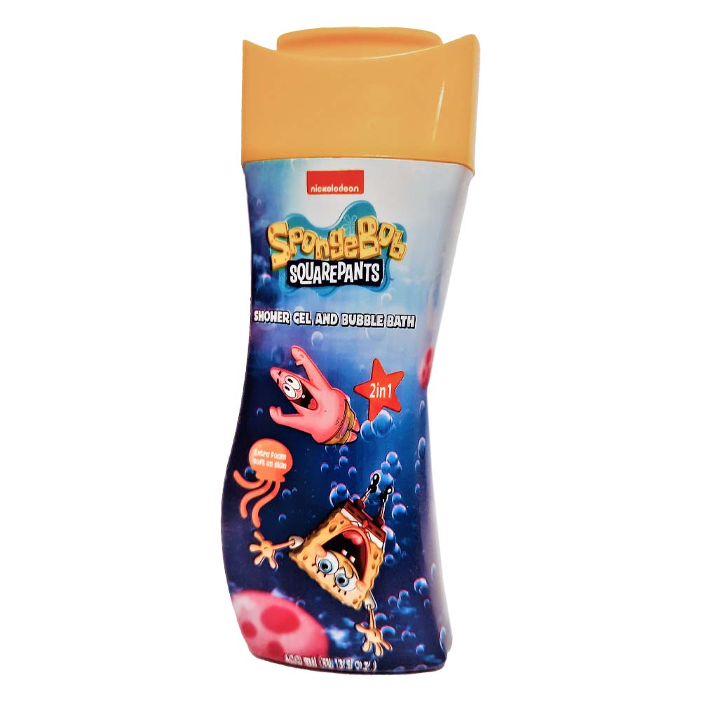 Nickelodeon Spongebob Shower Gel & Bubble Bath 400Ml