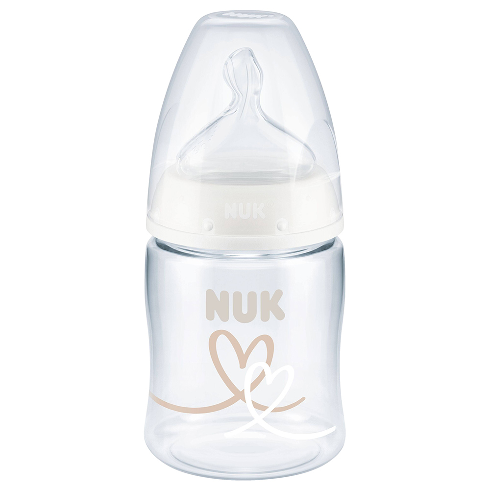Buy NUK First Choice+ Baby Bottle 150ml 0-6M Heart in