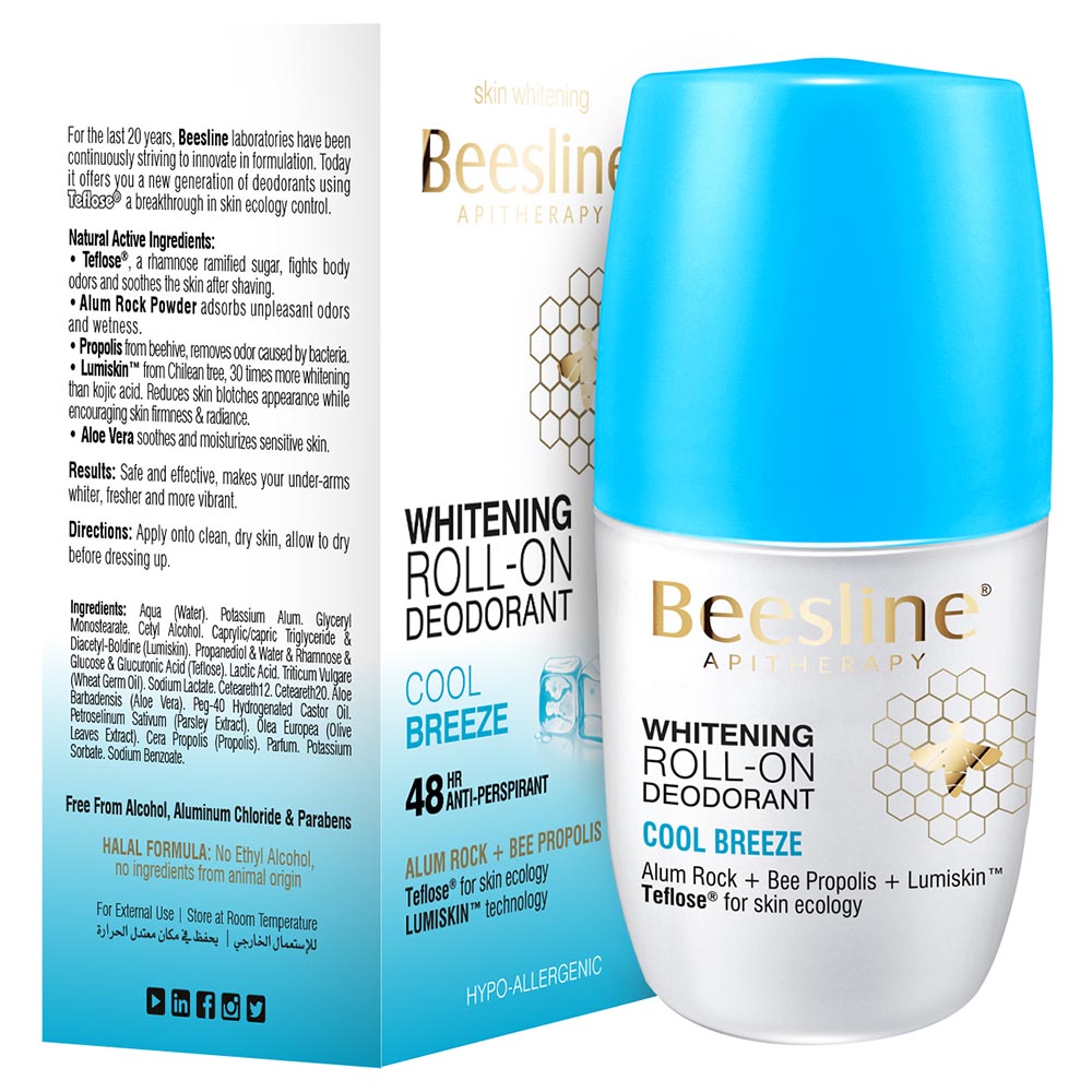 Beesline Whitening RollOn Fragranced Deo Cool Breeze 50ml Buy at