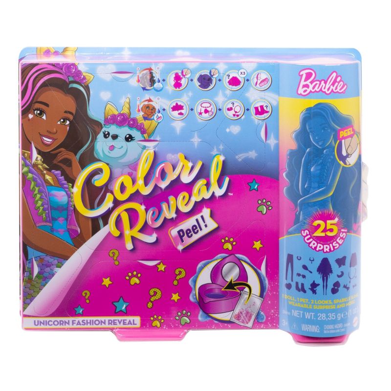 Barbie Color Reveal Instructions Κούκλα Barbie Color Reveal Neon