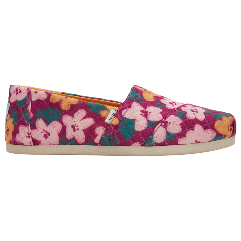 toms classic printed alpargata espadrille flat