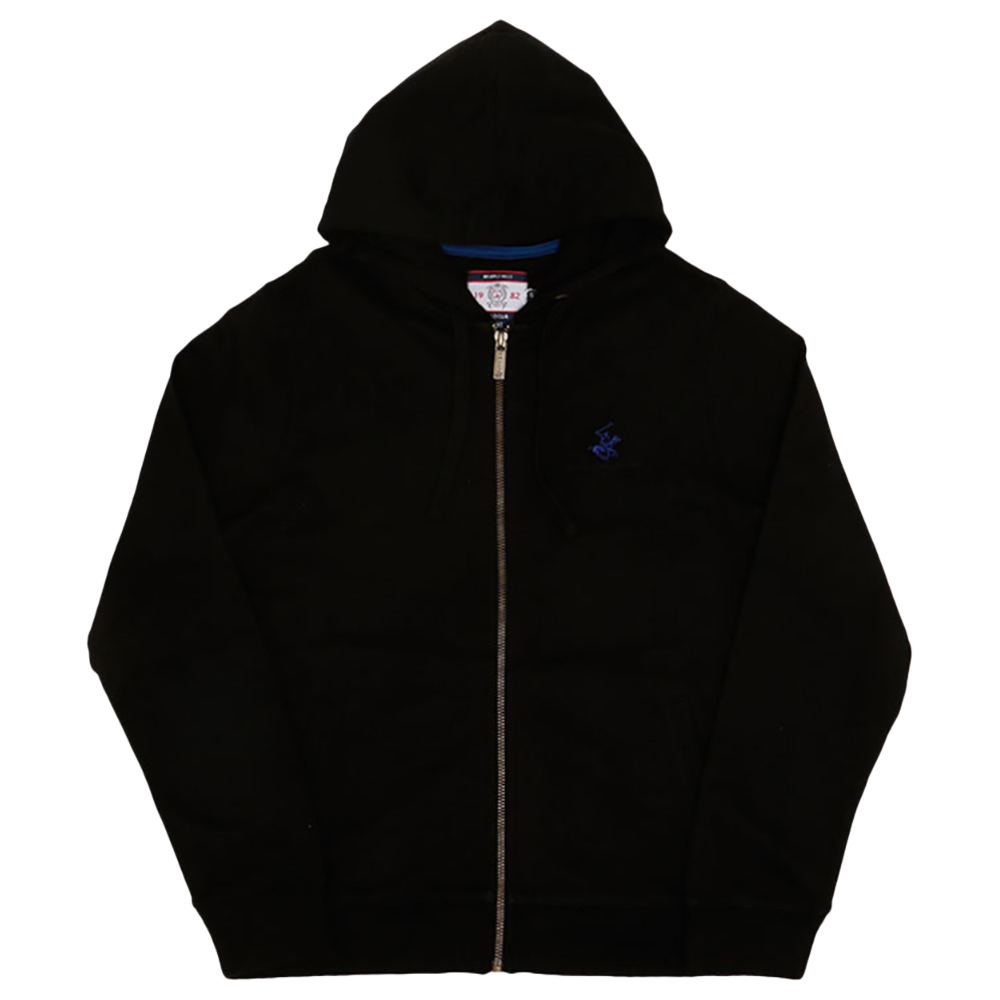 BHPC - Boy's Fleece Hooded Jacket - Black