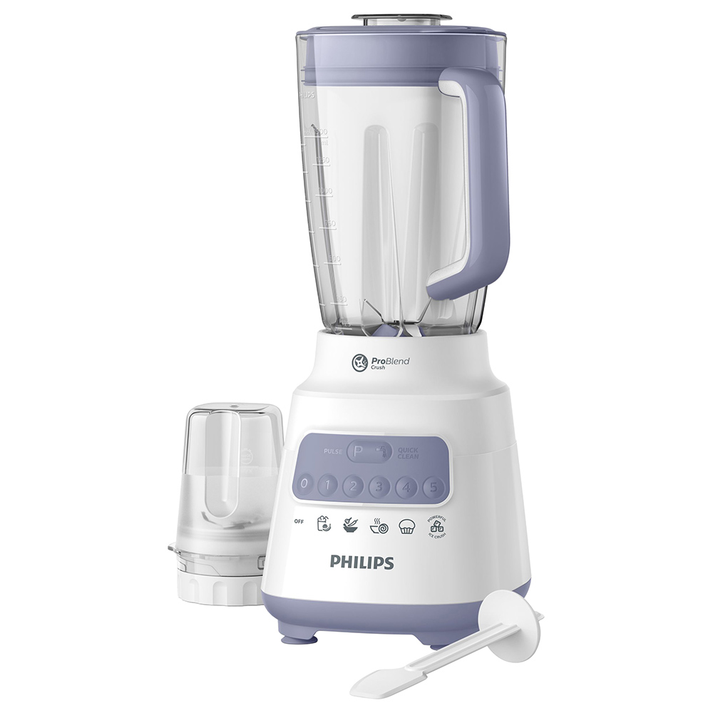 Philips 1.5 L plastic jar with 5-stars blade Compatible For HR 21xx series  Blender
