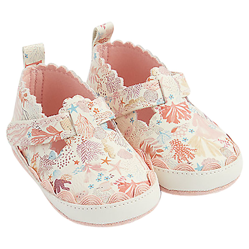 Mothercare Under The Sea Pram Shoes Pink