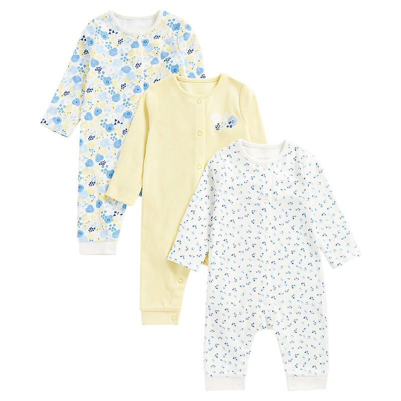 White sales footless sleepsuit