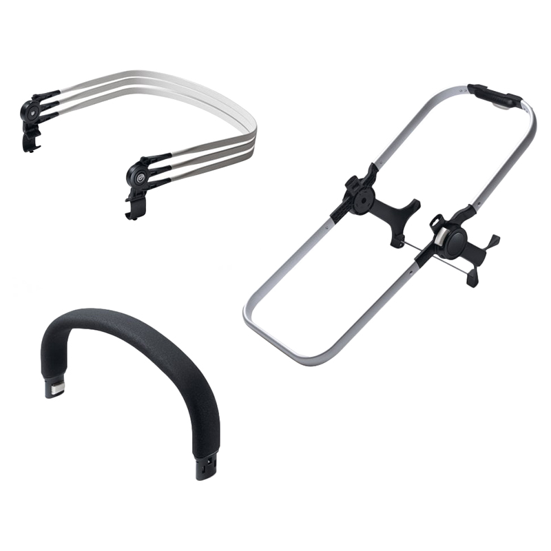 Bugaboo Donkey2 Duo Extension Set Base Alu Buy at Best Price