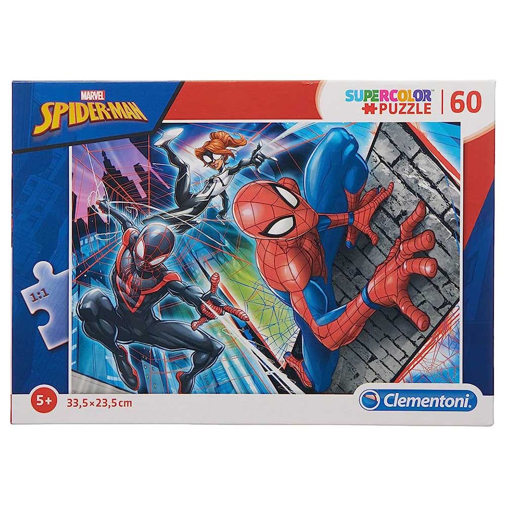 Buy Clementoni - Marvel Spiderman Puzzle - 60pcs in UAE | Mumzworld