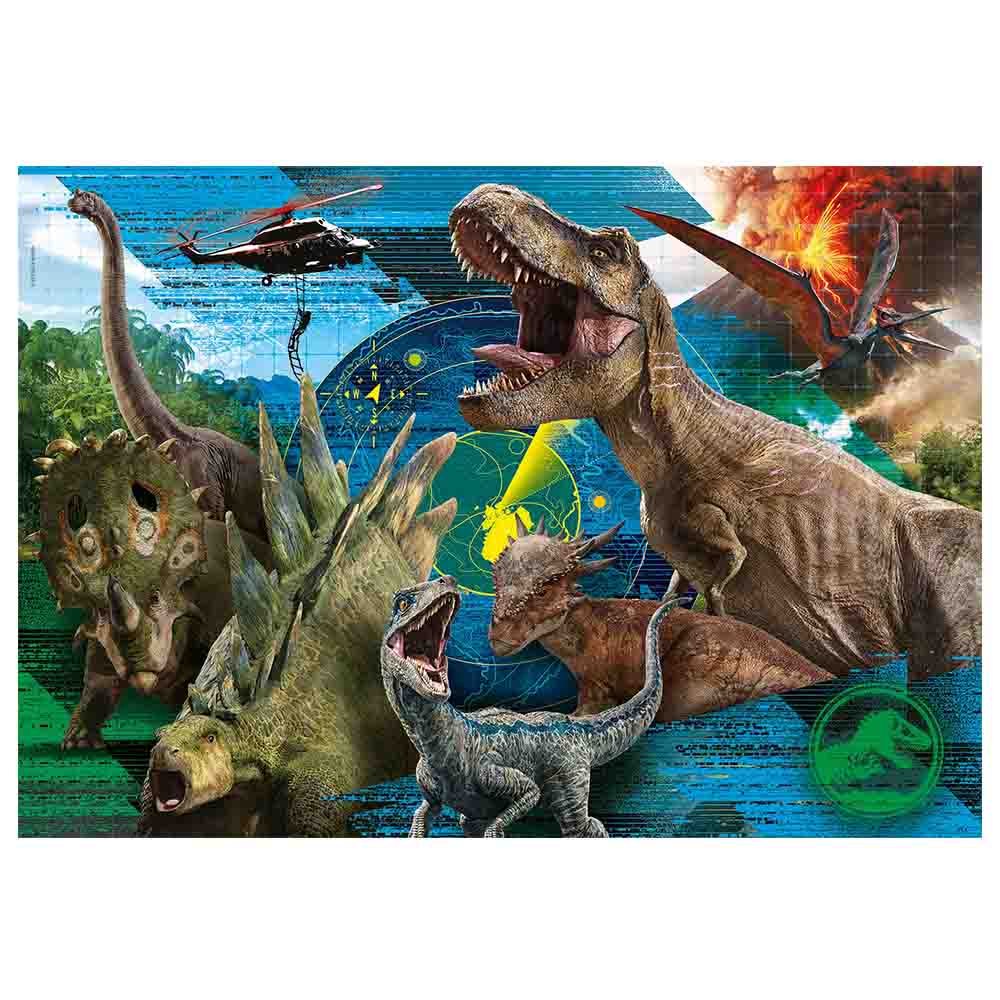 Buy Clementoni - Jurassic World Supercolor Puzzle - 104pcs in UAE ...