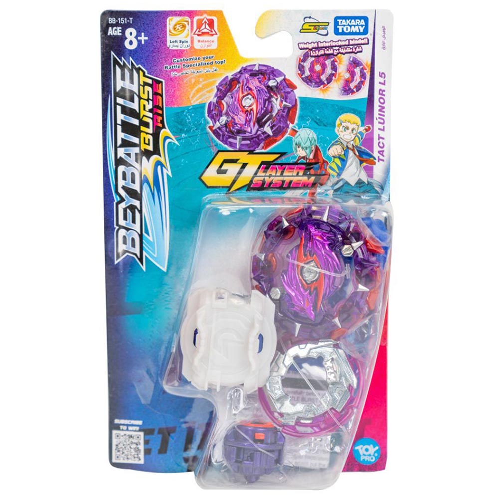 Buy Takara Tomy-Beyblade-Beybattle Burst-Tact Luinor L5 in UAE