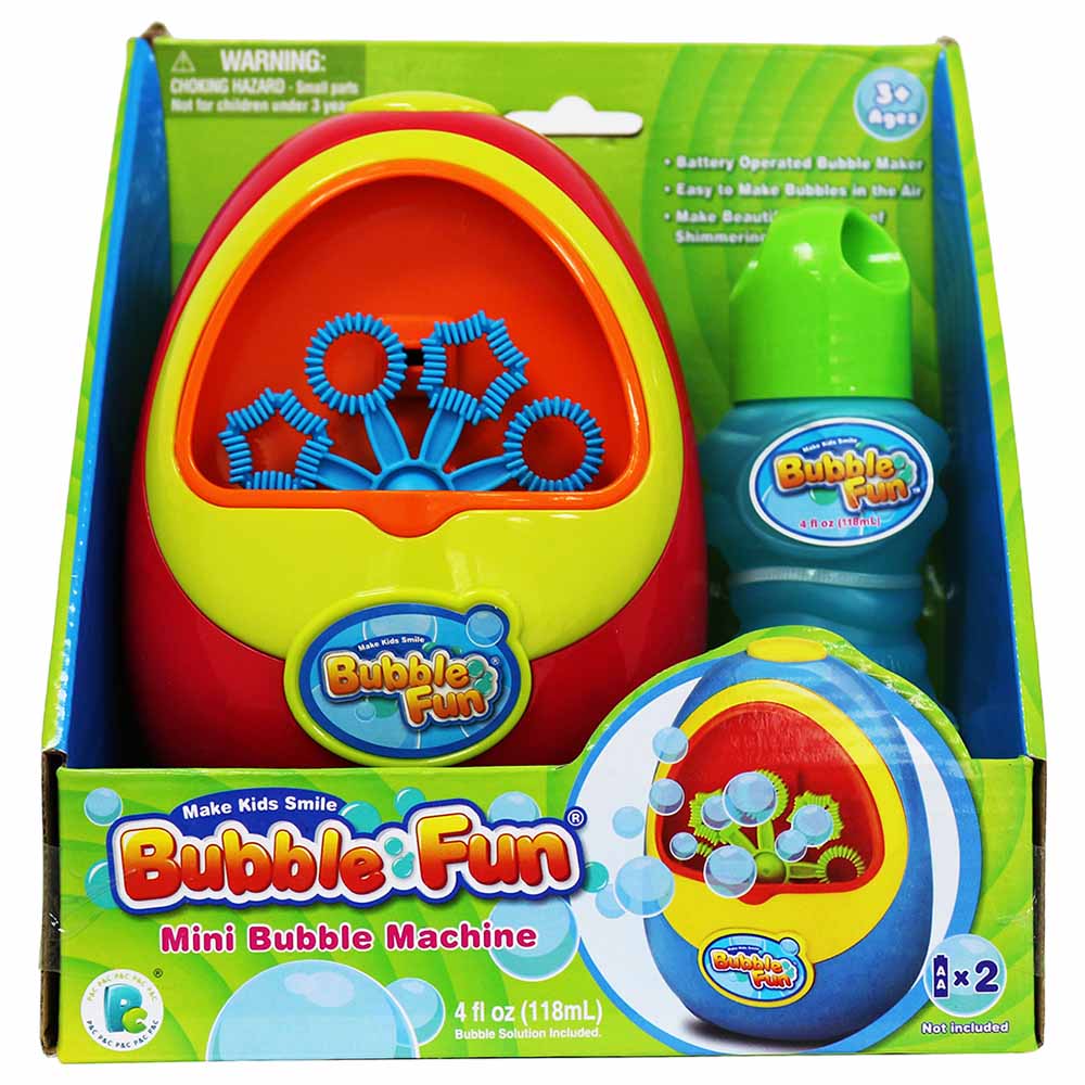 Power Joy Bubble Mini Machine 4oz Assorted Buy at Best Price from