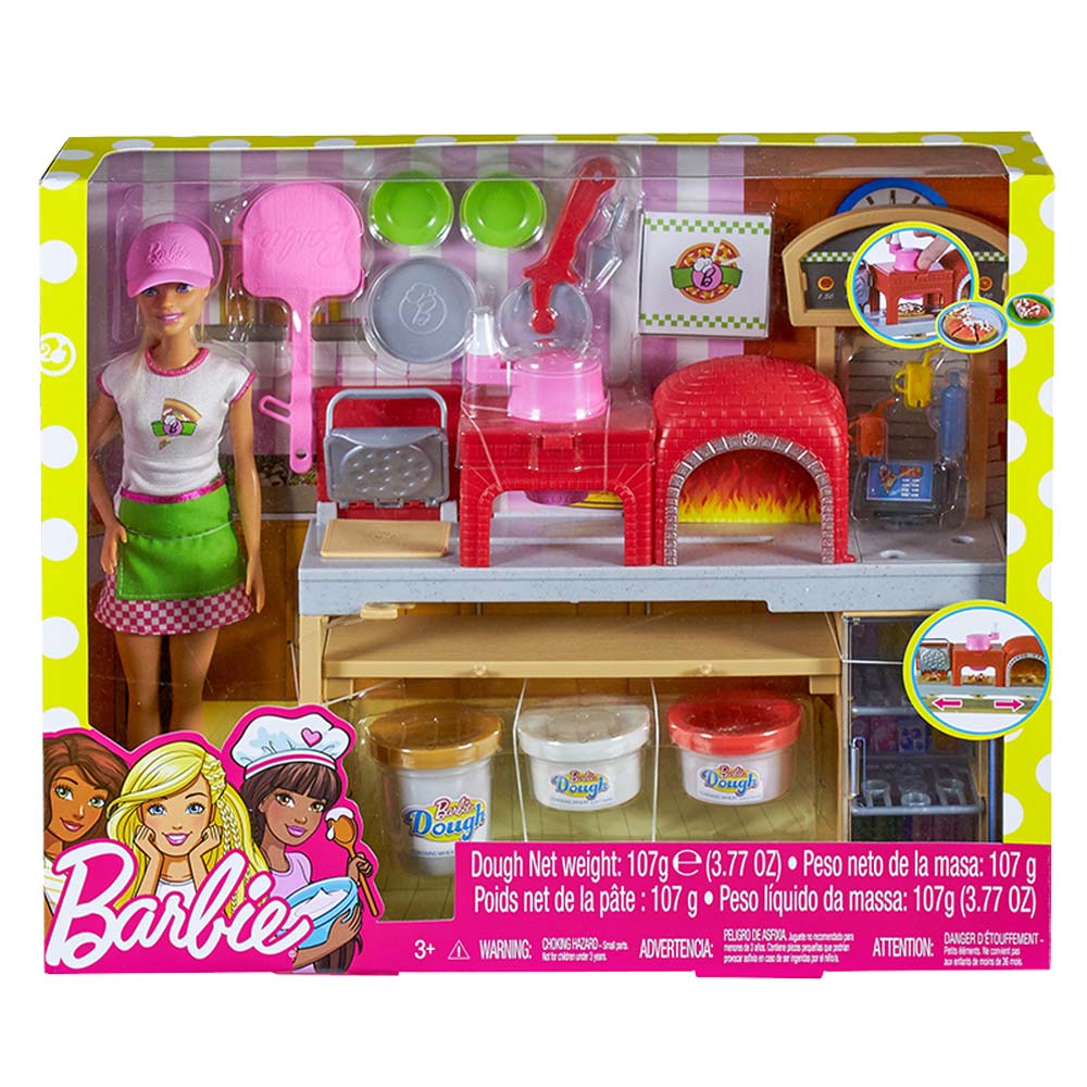 Barbie Pizza Chef Doll Playset Buy at Best Price from Mumzworld