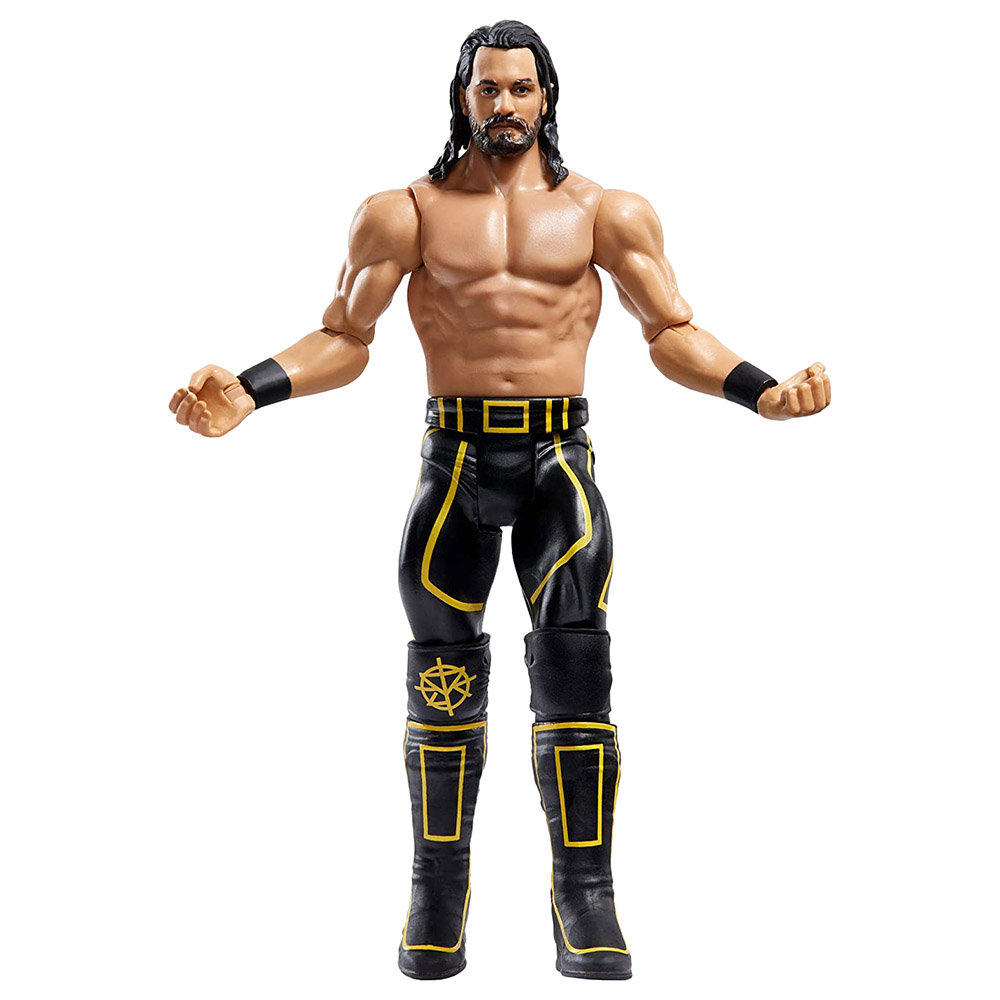 WWE Seth Rollins Actionfigur, 30 Cm – True Moves Serie | Spiel- & Sammelfigur Mit 6 Bewegungspunkten