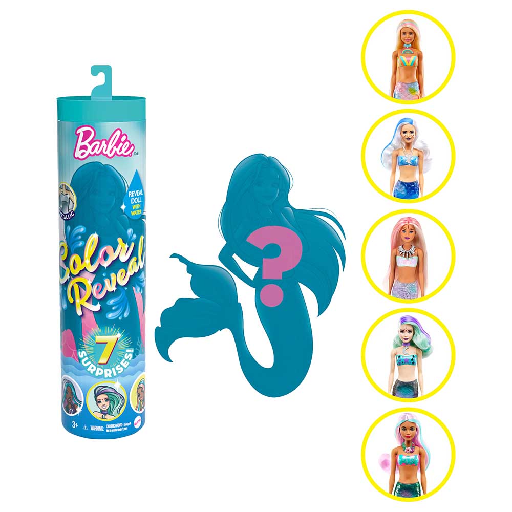 Barbie Color Reveal Barbie Assorted Wave 4 1pc Buy at Best