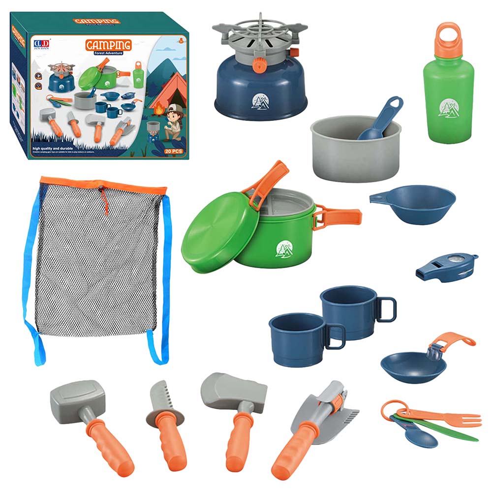 Power Joy Camping Cooking Set 20Pcs