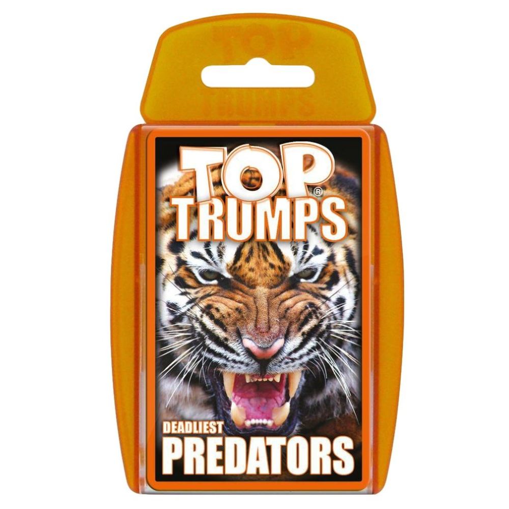 Winning Moves Toptrumps Predators Card Game