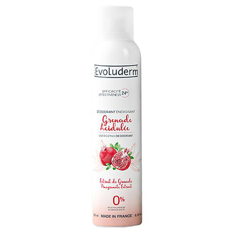 Evoluderm - Deodorant Spray Acidulated Grenade 200ml | Buy at Best ...