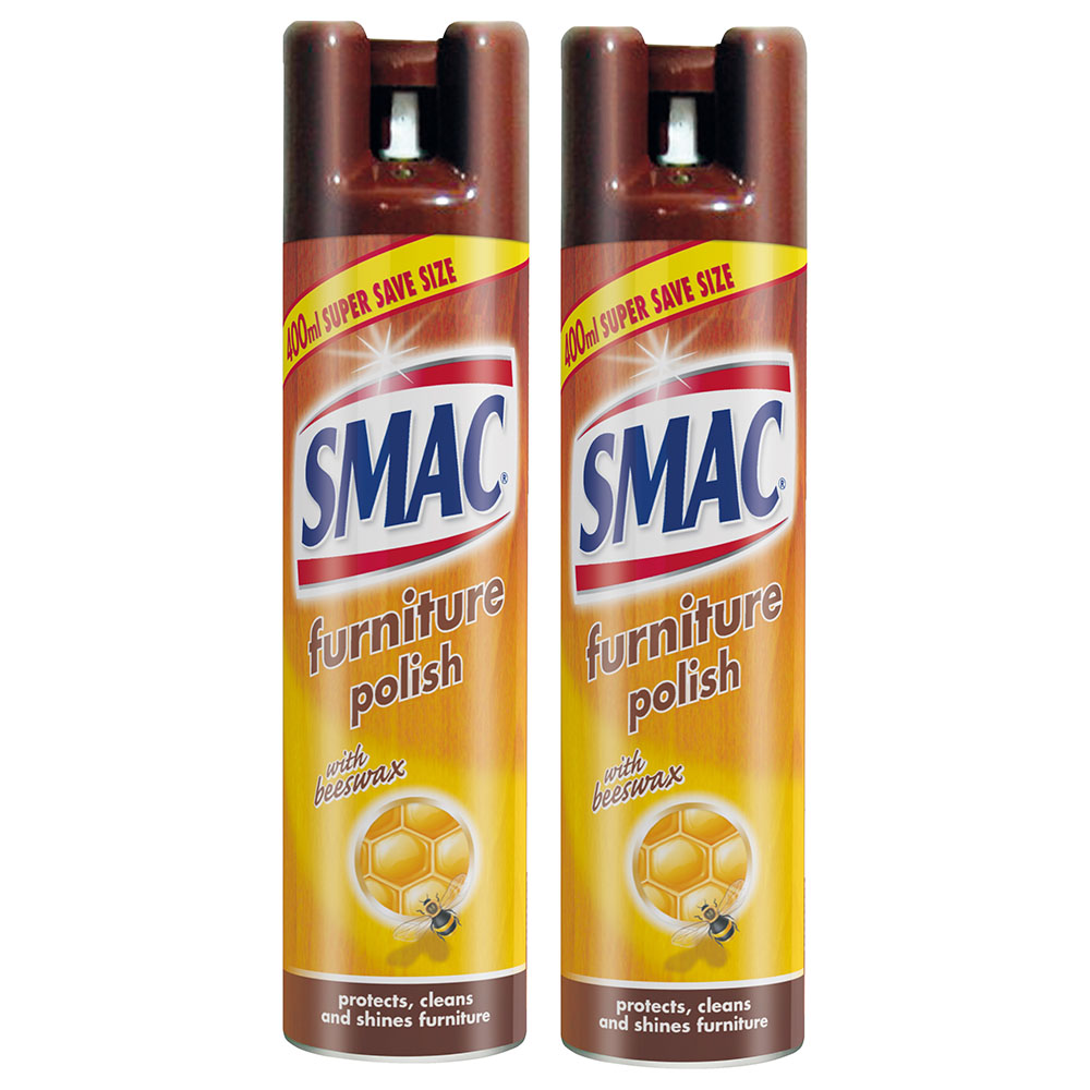 Smac Furniture Polish Spray 400ml Pack Of 2 Buy at Best Price from