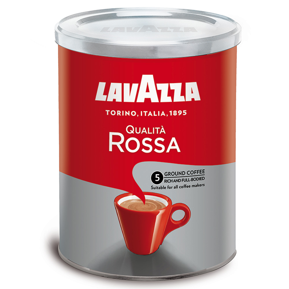 Ground coffee Lavazza Espresso, tin 250g – I love coffee