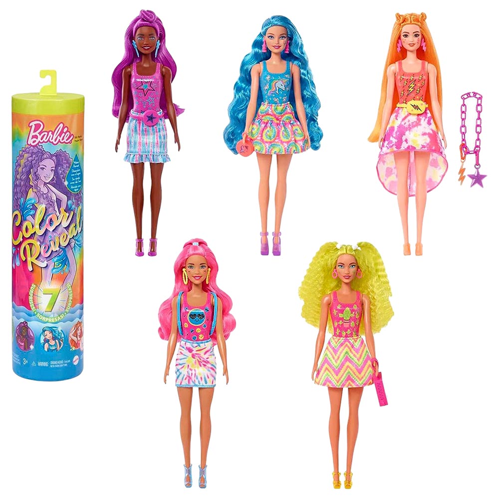 Barbie color and style deals