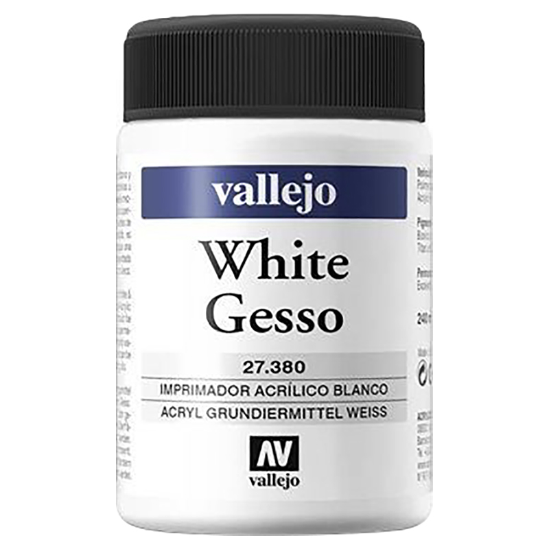 Vallejo - Acrylic Artist Paint - White Gesso - 380 - 240ml