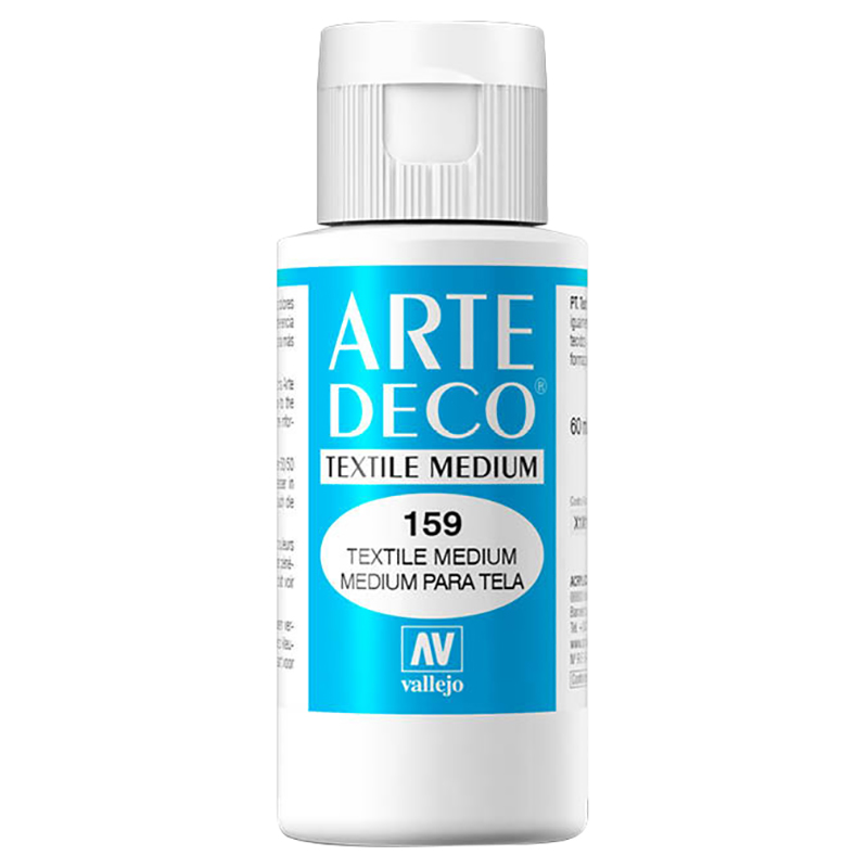 Vallejo Art Deco Paint 159 60ml Textile Medium