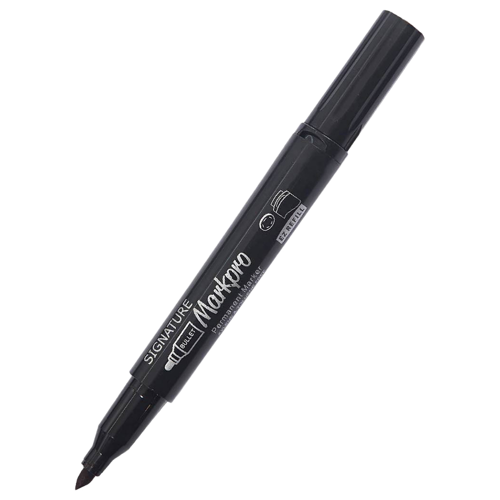 Signature Markpro The Permanent Marker Chisel Tip Green