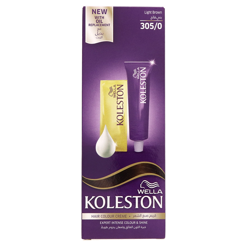 Wella Koleston Hair Colour Creme 305/0 Light Brown Buy at Best