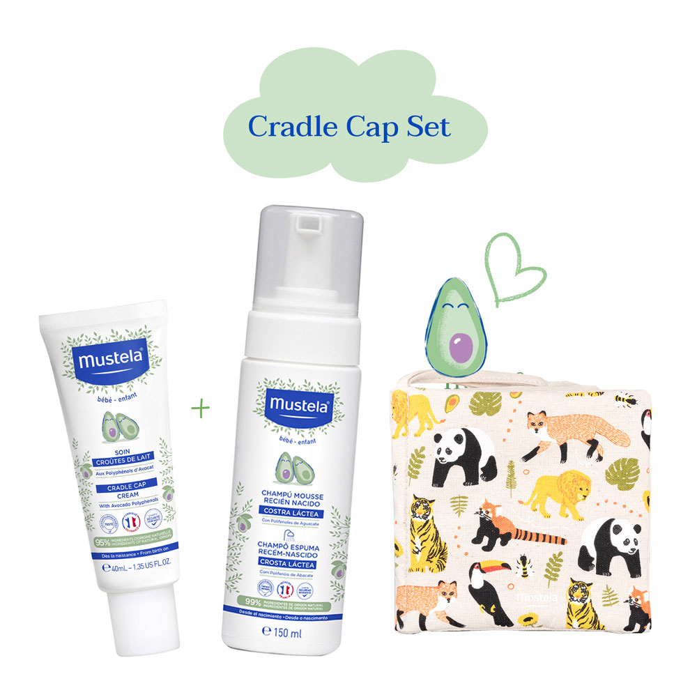 Mustela Cradle Cap Set