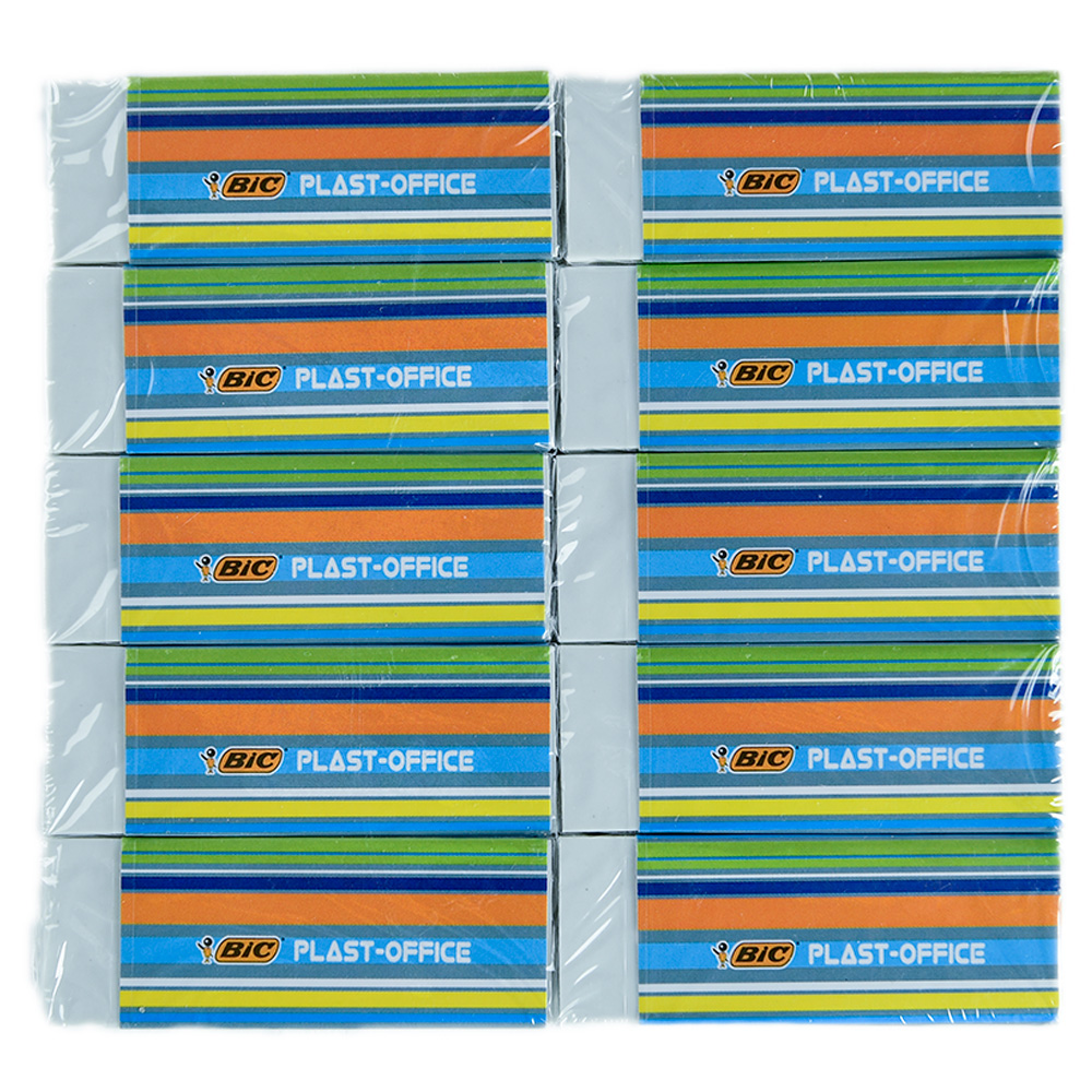 Bic Erasers Pouch 10pcs Buy at Best Price from Mumzworld