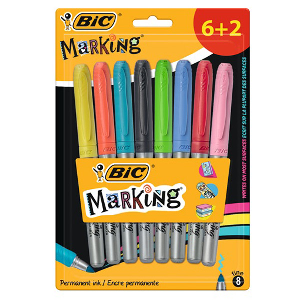 Bic - 6+2pcs Marking Color | Buy at Best Price from Mumzworld