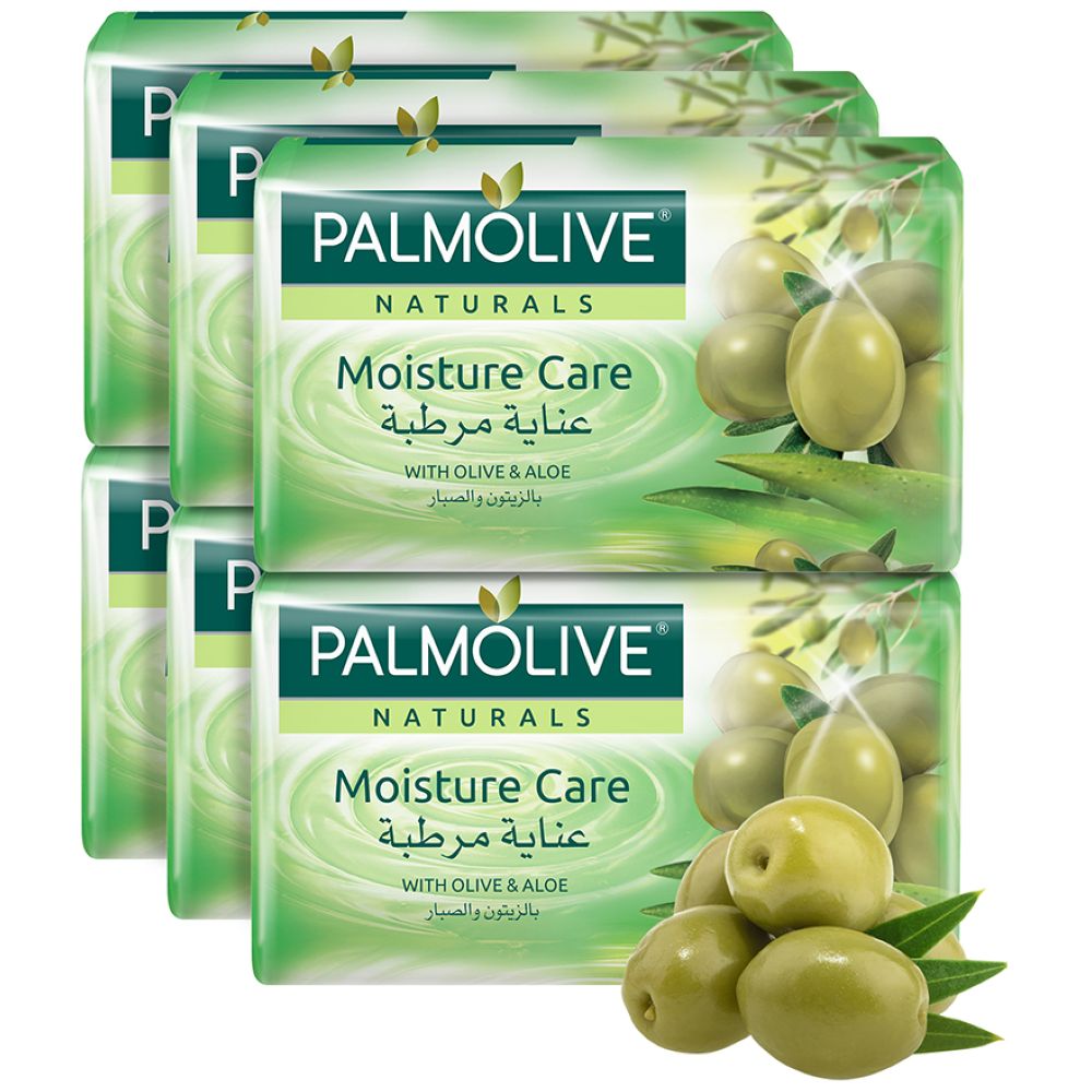 Palmolive Natural Bar Soap Smooth & Moisture 170gm Pack Of 6