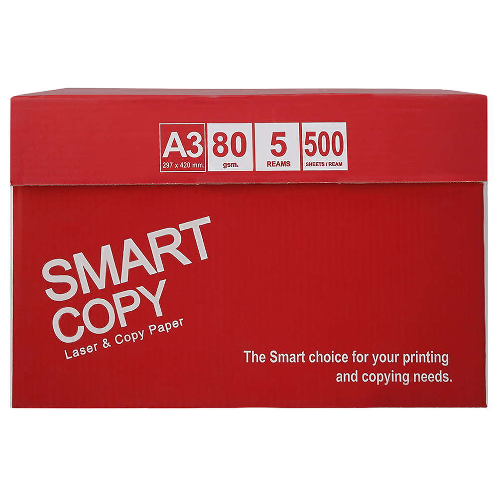 Color Copy A3 Paper - 1gsm, 1 Pack of 5 Sheets, White