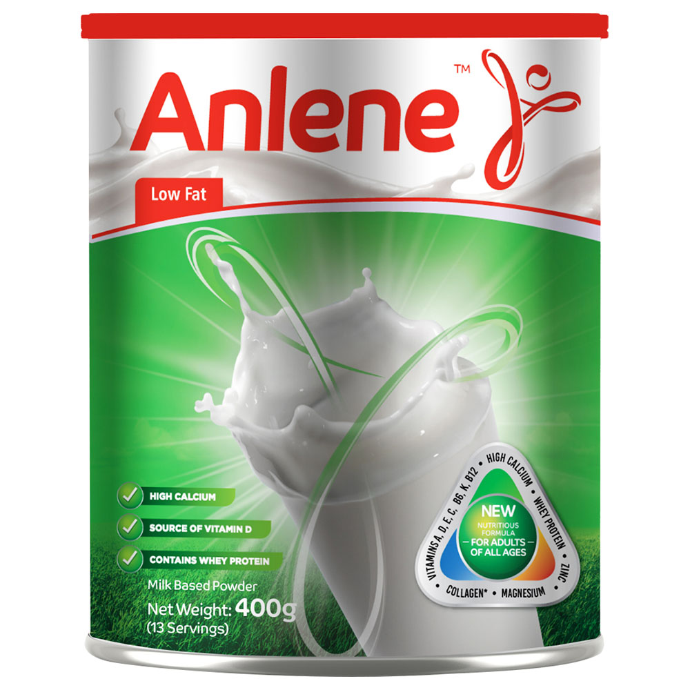 Anlene Low Fat Milk Powder Tin 400g Buy at Best Price from Mumzworld